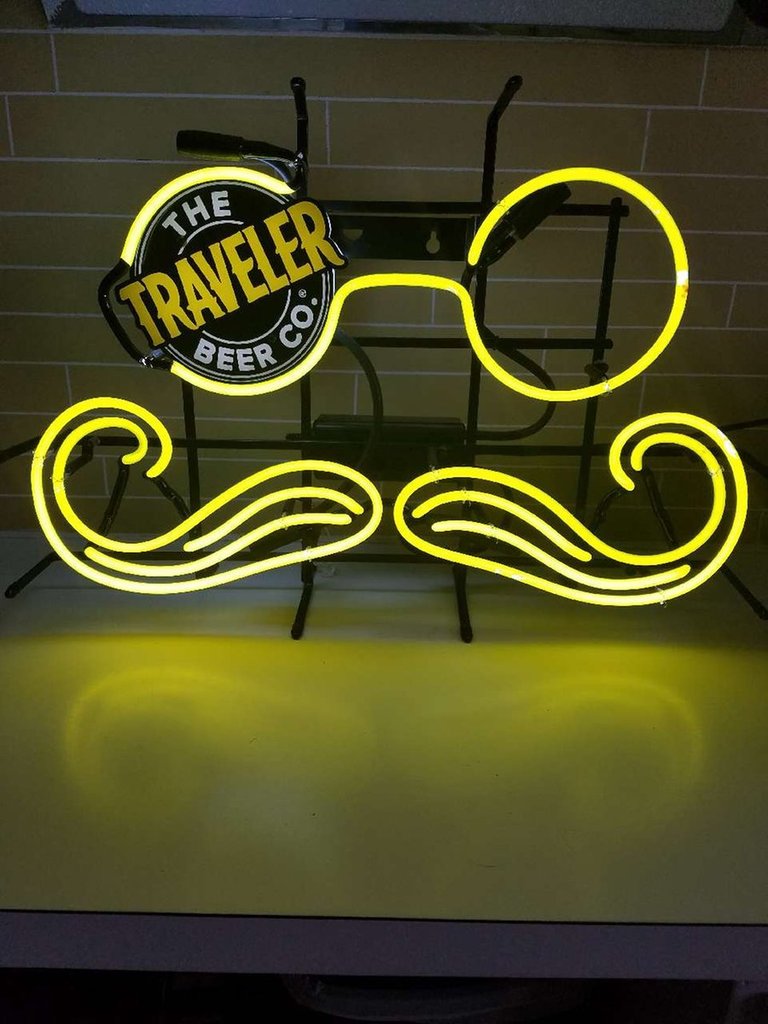 Custom The Traveler Beer Co. Neon Sign Real Neon Light