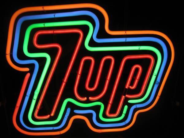 Custom 7 UP Cup Neon Sign Real Neon Light