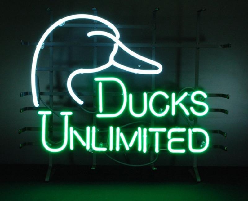 Custom Ducks Unlimited Neon Sign