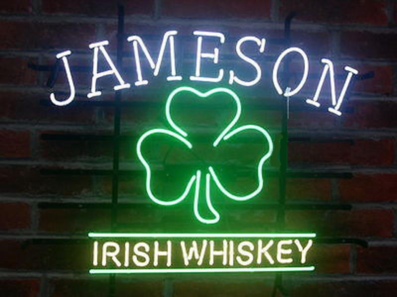 Custom Jameson Irish Neon Sign