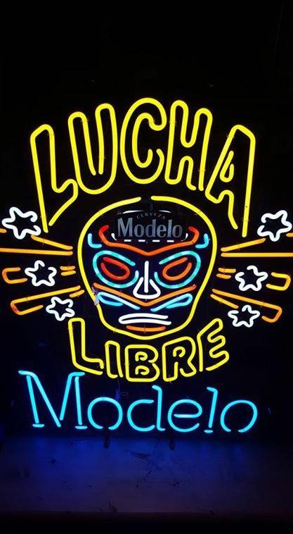 Custom Modelo Sku Lucha Libre Neon Sign Real Neon Light