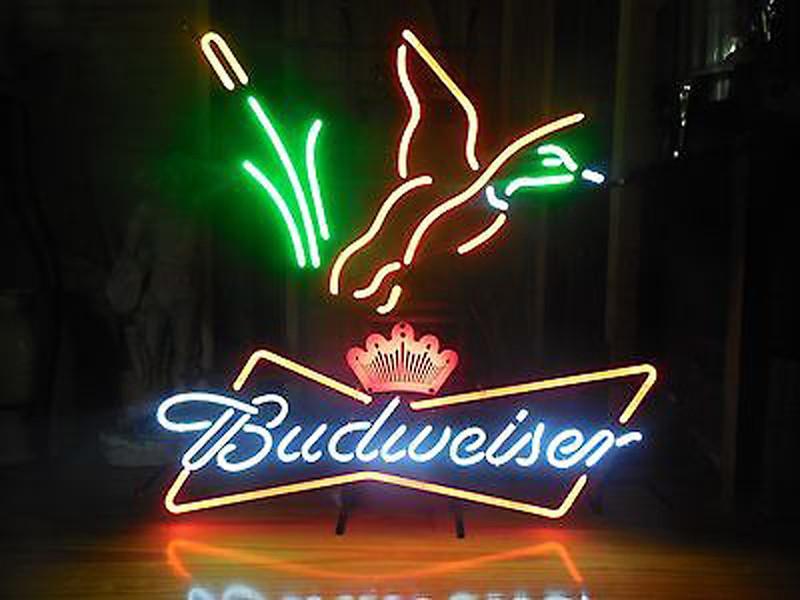 Custom Budweiser Beer Neon Sign