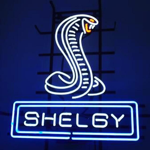 Custom Shelby Auto Car Neon Sign Real Neon Light