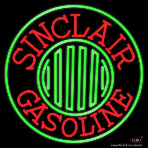 Custom Sinclair Gasoline Neon Sign Real Neon Light