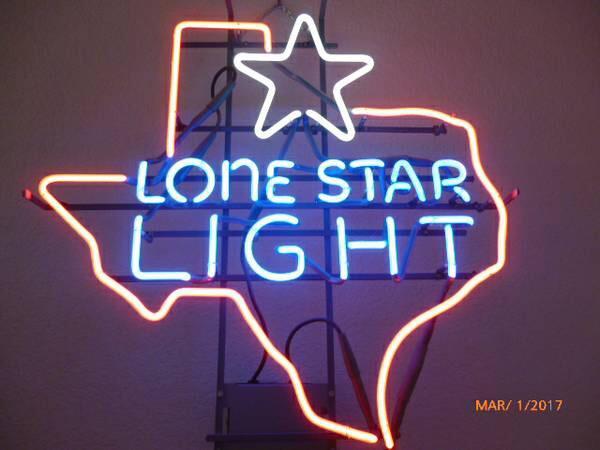 Custom Texas Lone Star Light Neon Sign Real Neon Light