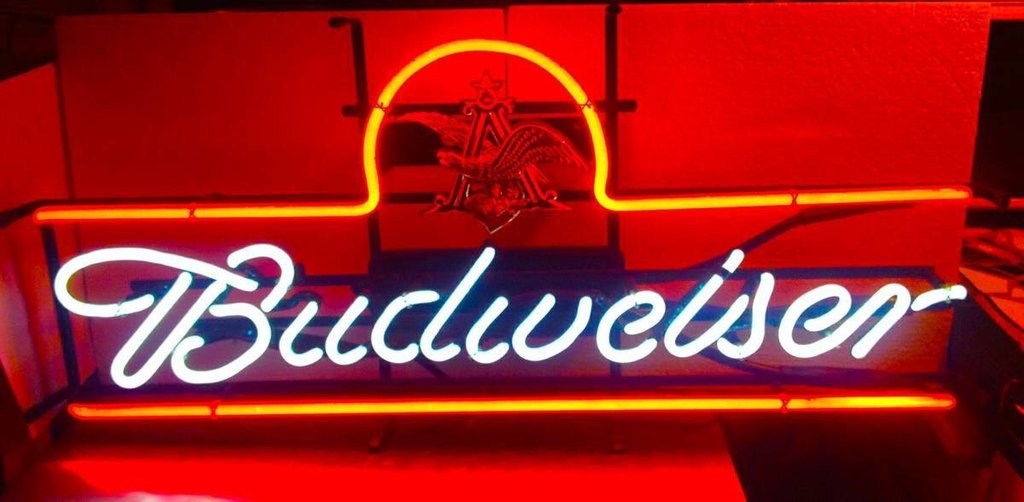 Custom Budweiser Neon Sign Tube Neon Light