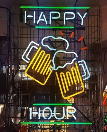 Custom Happy Hour Neon Sign Tube Neon Light