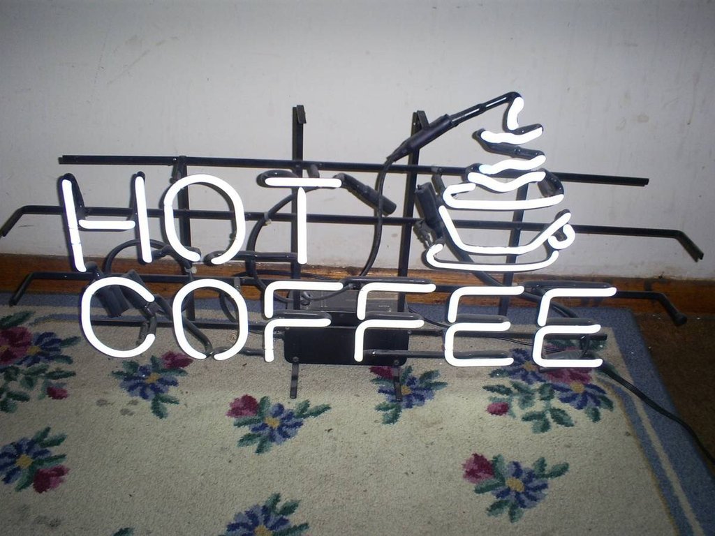 Custom Hot Coffee Neon Sign Tube Neon Light