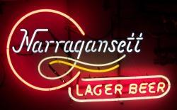 Custom Narragansett Lager Beer Neon Sign Tube Neon Light