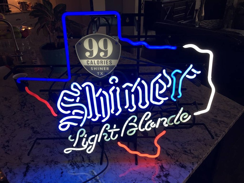 Custom Shiner Light Blonde Neon Sign Real Neon Light Tube Neon Light