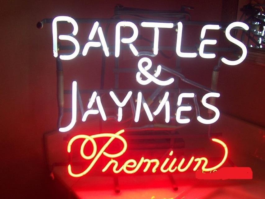 Custom Bartles and Jaymes Premium Neon Sign Tube Neon Light
