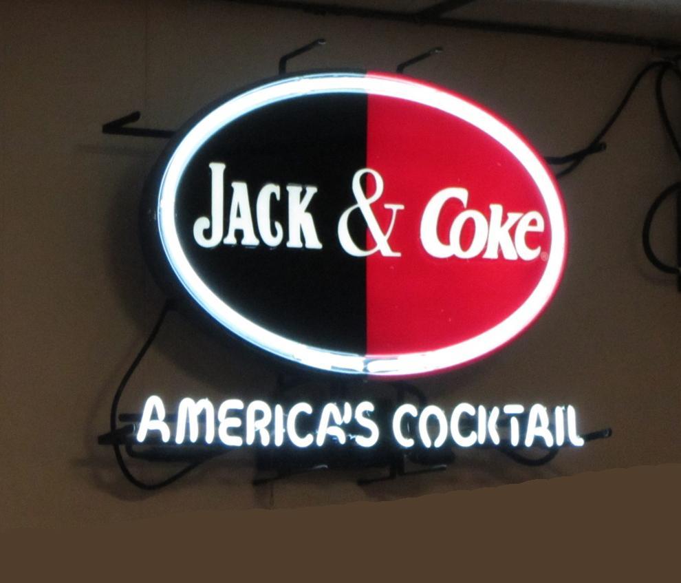Custom Jack and Coke American Cocktail Neon Sign Tube Neon Light