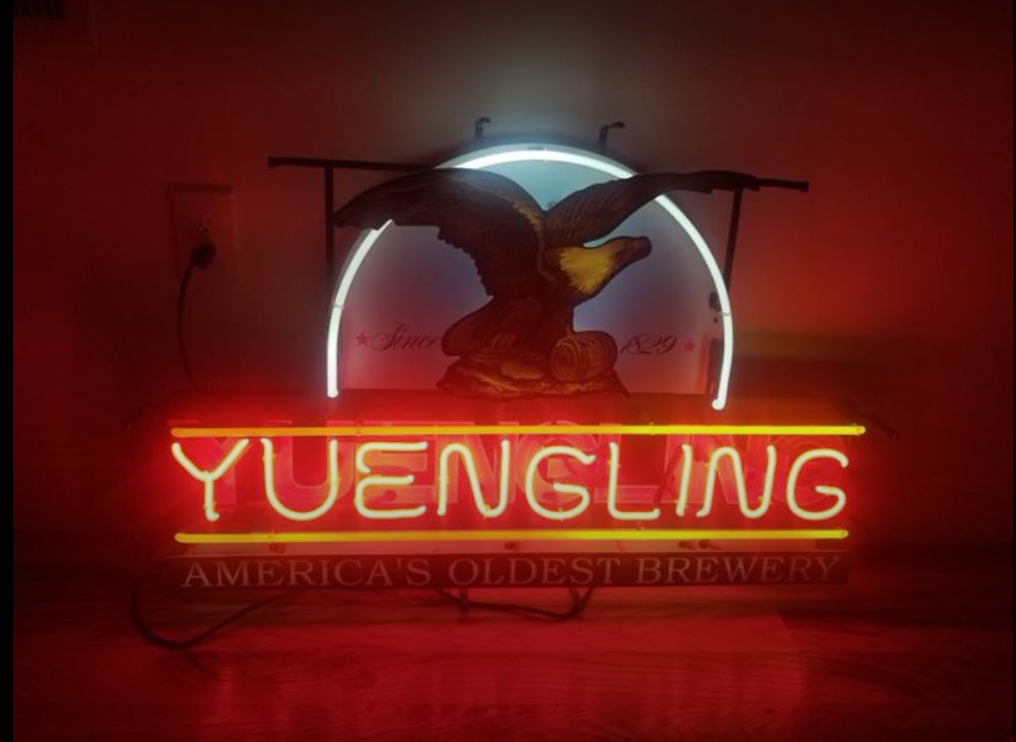 Custom Yuengling America's oldest Brewery Neon Sign Tube Neon Light