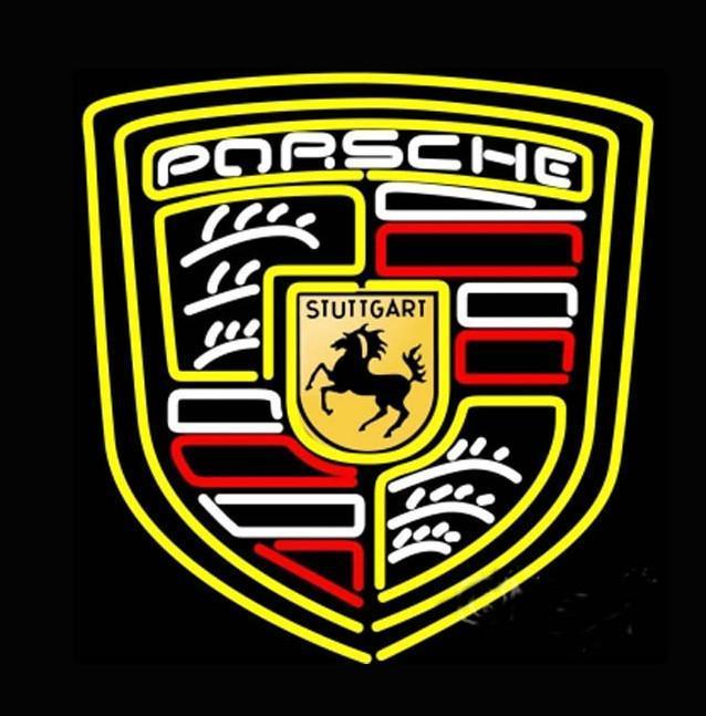 Custom Porsche Stuttgart Auto Neon Sign Tube Neon Light