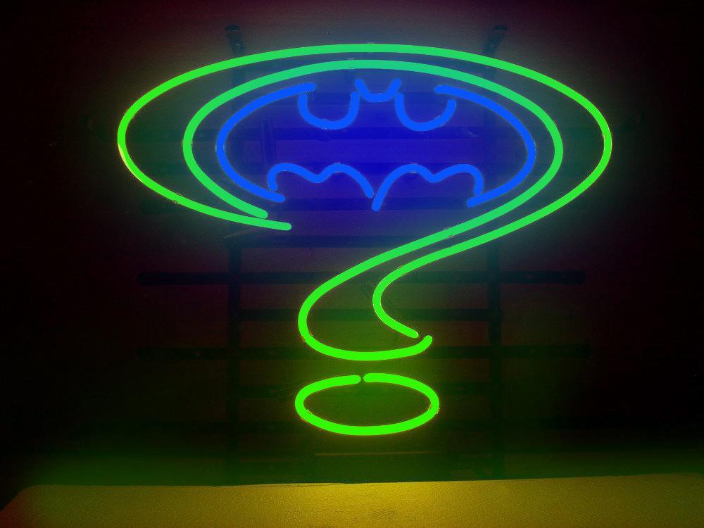 Custom Batman Forever Logo Neon Sign Tube Neon Light