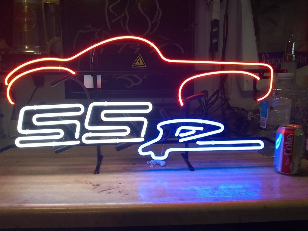 Custom 55 Race Car Neon Sign Tube Neon Light