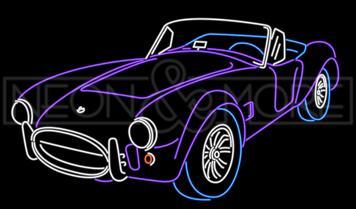 Custom 1968 Cobra 427 Car Neon Sign Tube Neon Light