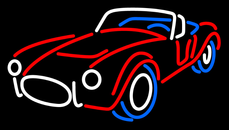 Custom 1968 Cobra 427 Car Neon Sign Tube Neon Light