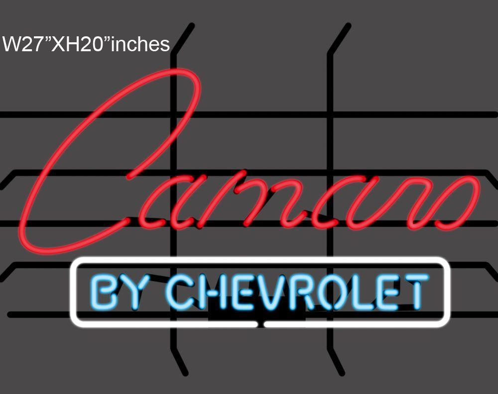 Custom Camaro By Chevrolet Car Neon Sign Tube Neon Light