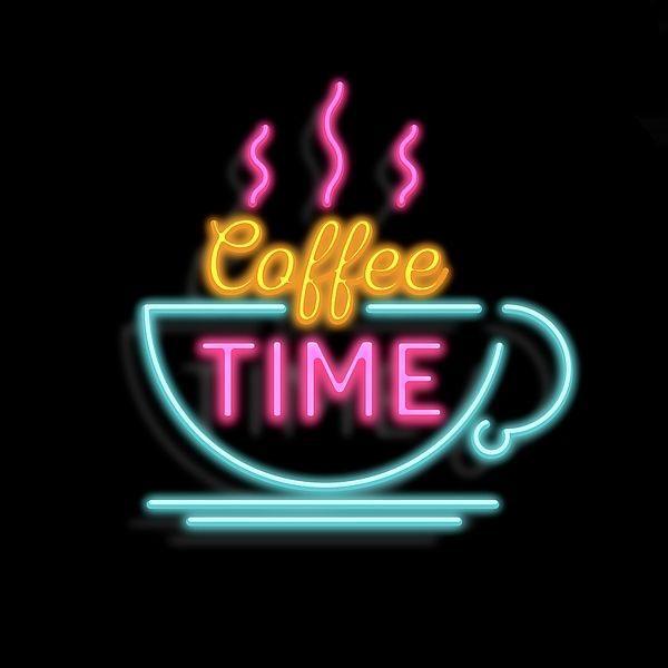 Custom Coffee Time Cafe Neon Sign Tube Neon Light