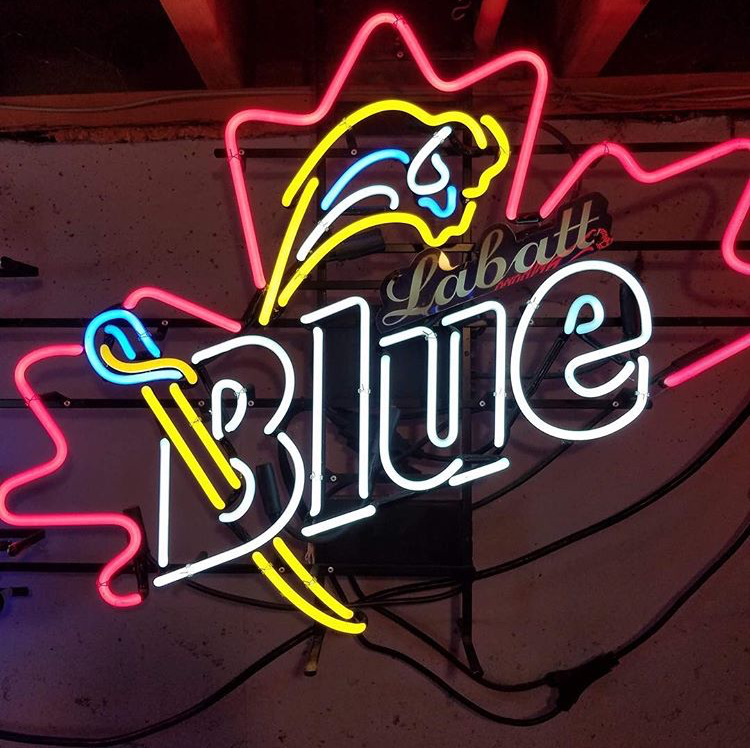 Custom Labatt Blue St Louis Rams Neon Sign NFL Sports Neon Light