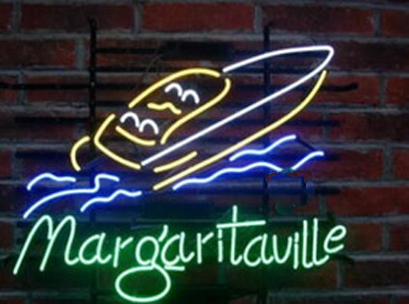 Custom Margaritaville Boat Neon Sign Tube Neon Light