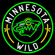 Custom Minnesota Wild Neon Sign Neon Sign NHL Sports Neon Light