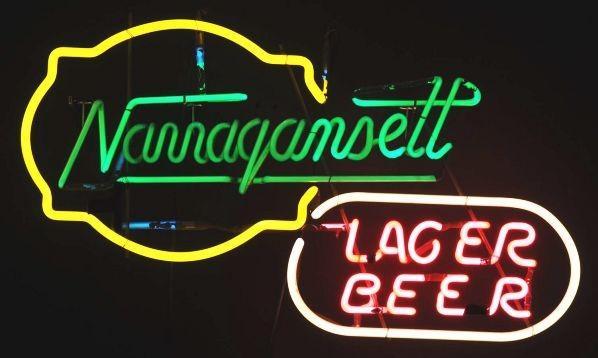 Custom Narragansett Lager Beer Neon Sign Tube Neon Light