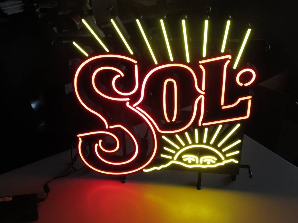 Custom Sol Beer Neon Sign Tube Neon Light