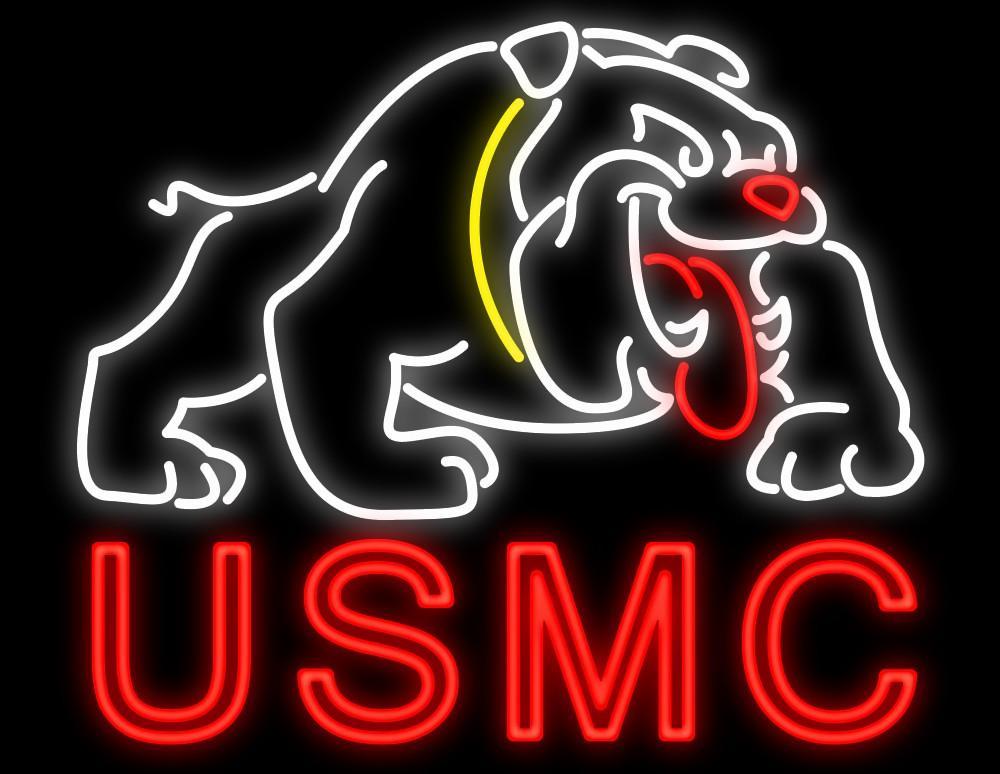 Custom USMC United States Marine Corps Neon Sign Tube Neon Light