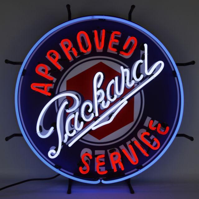 Custom Approved Packard Service Auto Car Neon Sign Tube Neon Light