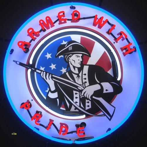 Custom Armed With Pride Neon Sign Tube Neon Light