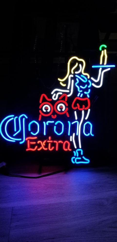 Custom Corona Extra Hooter Owl Neon Sign Real Neon Light
