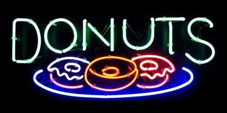 Custom Donuts Neon Sign Real Neon Light