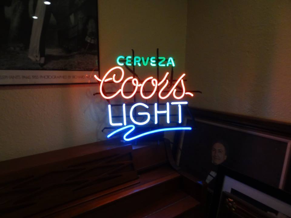 Custom Cerveza Coors Light Neon Sign Tube Neon Light