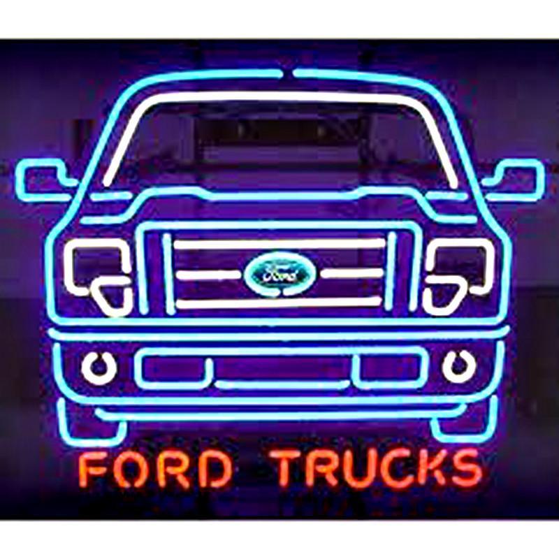 Custom Ford Trucks Neon Sign Real Neon Light
