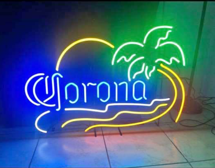 Custom Corona Palm Tree Neon Sign Tube Neon Light