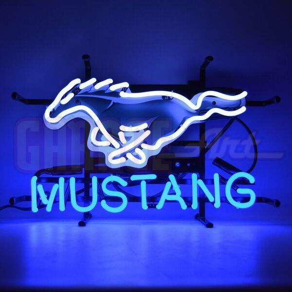 Custom Mustang Ford Car Auto Neon Sign Tube Neon Light
