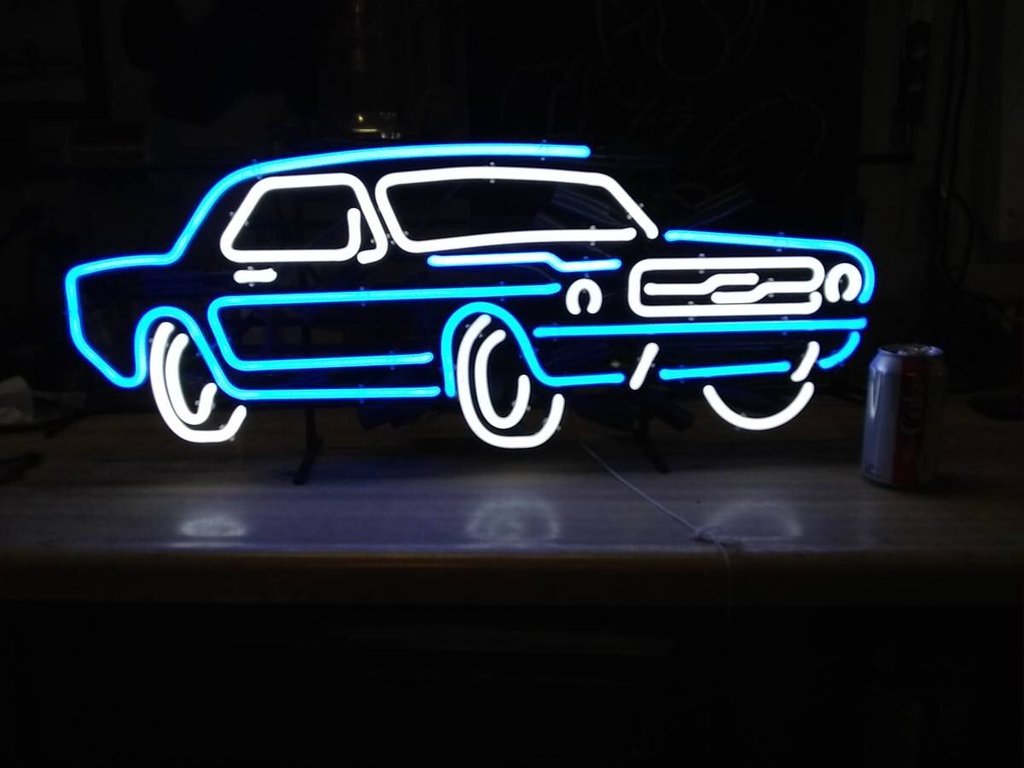 Custom Speed Car Neon Sign Tube Neon Light