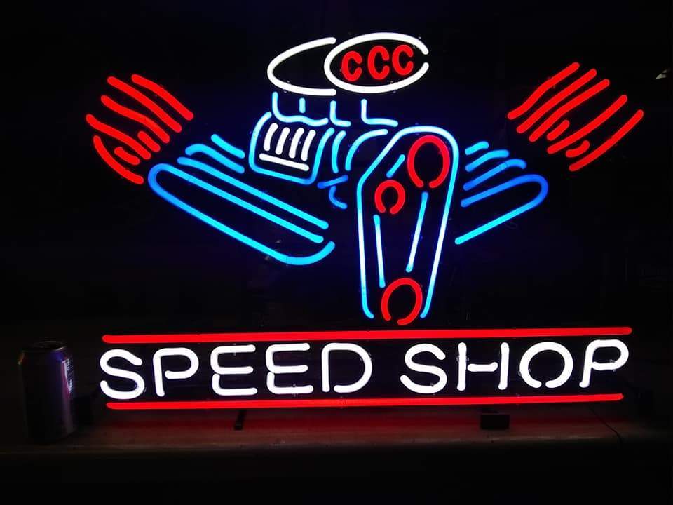 Custom Speed Shop Neon Sign Tube Neon Light