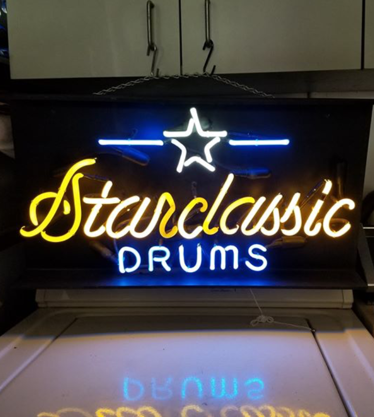 Custom Starclassic Drums Neon Sign Tube Neon Light