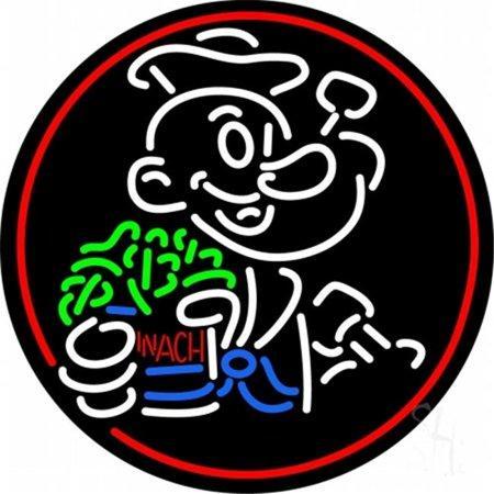 Custom Popeye Neon Sign Tube Neon Light