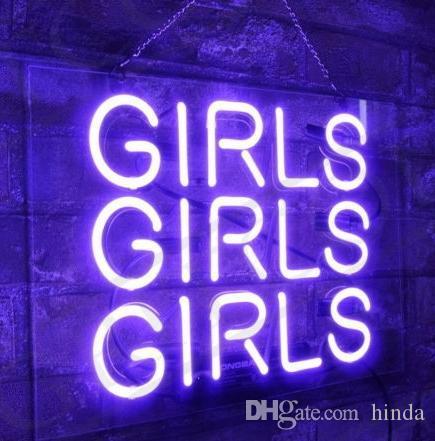Custom Girls Girls Girls Neon Sign Tube Neon Light
