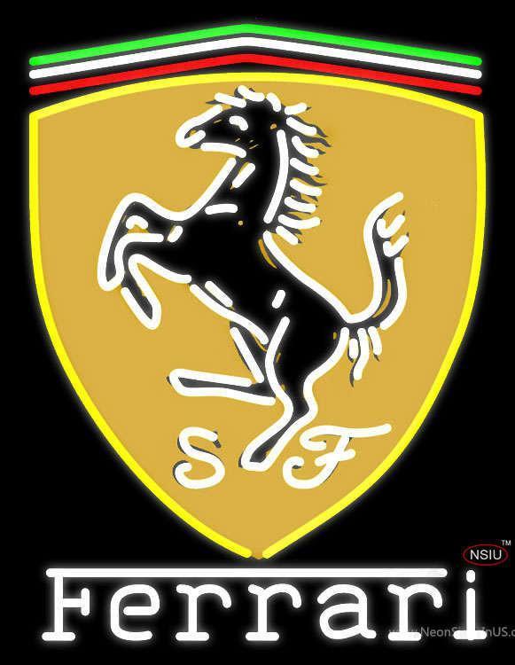 Custom Ferrari Auto Car Neon Sign Tube Neon Light