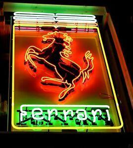 Custom Ferrari Auto Car Neon Sign Tube Neon Light