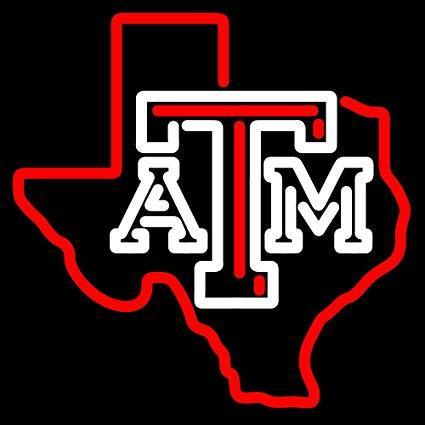 Custom Texas A And M Aggies NCAA Sports Neon Sign Tube Neon Light