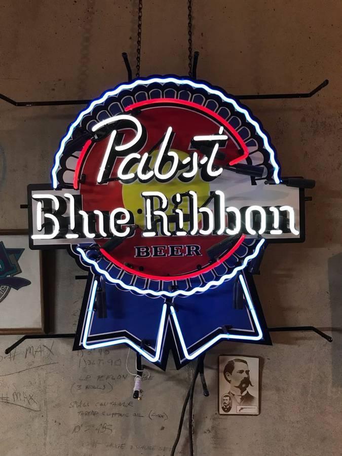 Custom Pabst Boone Neon Sign Tube Neon Light