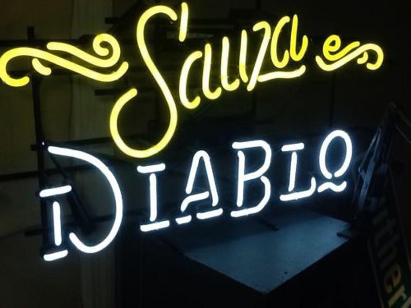 Custom Sauza Diabio Neon Sign Real Neon Light