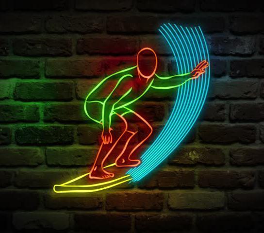 Custom Surfing Surf Neon Sign Tube Neon Light