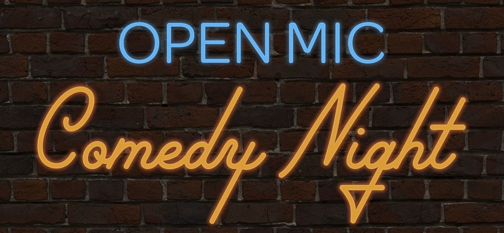 Custom Comedy Night Neon Sign Real Neon Light
